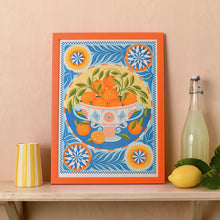 Load image into Gallery viewer, Orange Bowl Print