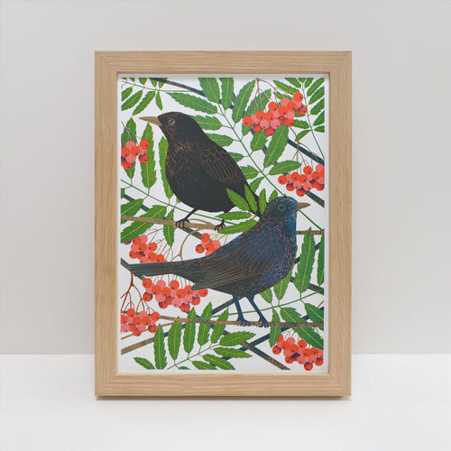 Blackbirds Print