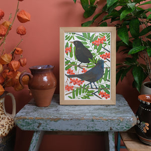 Blackbirds Print