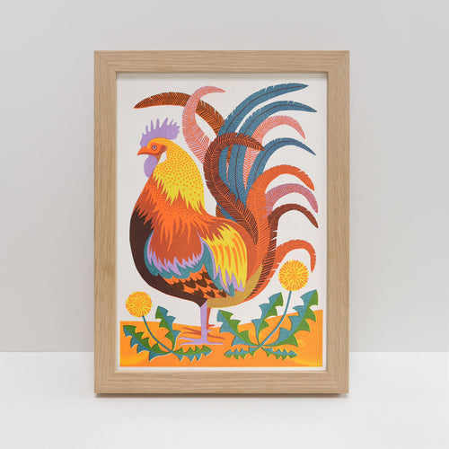 Rooster Print
