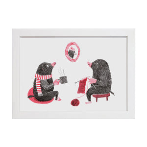Moley Moment Print