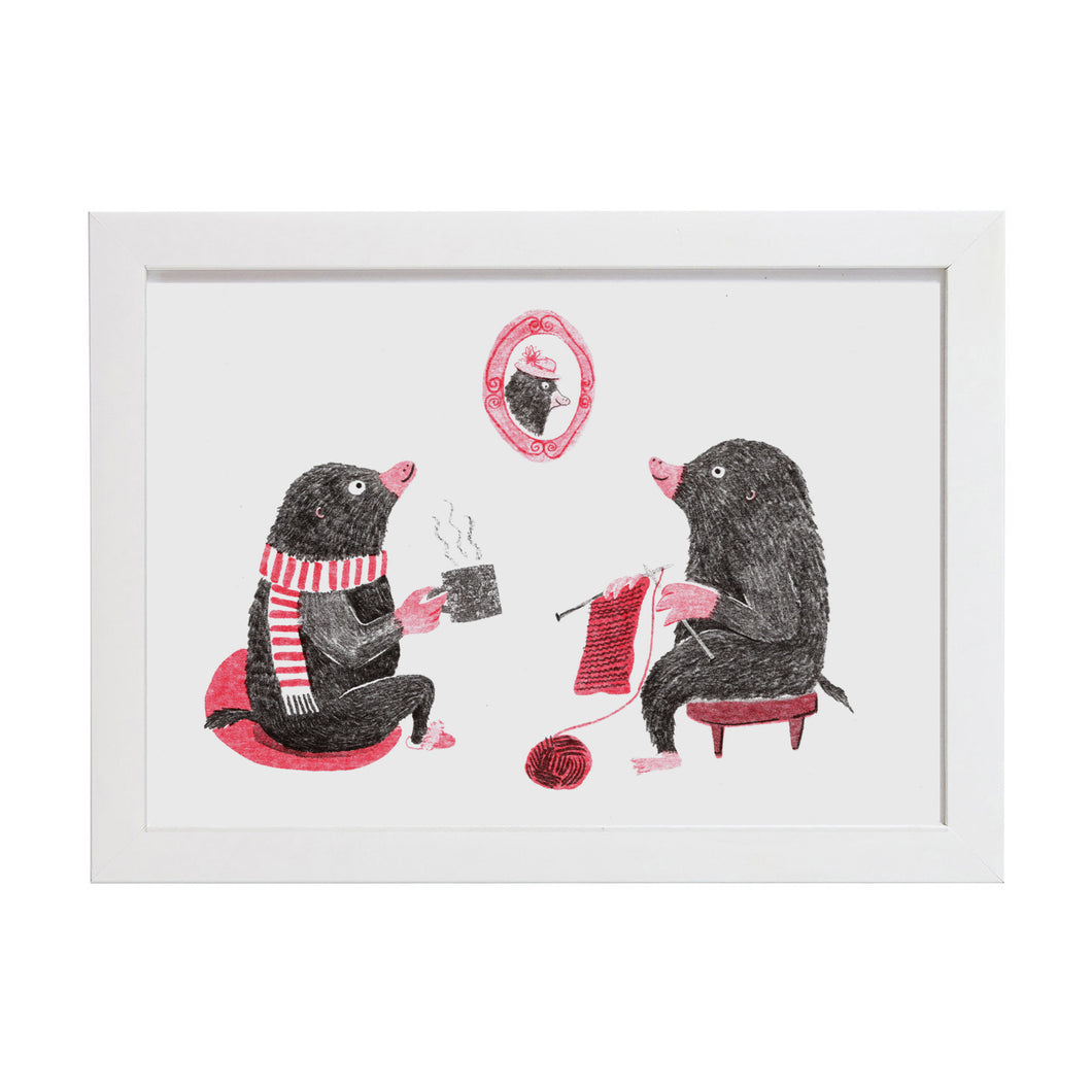 Moley Moment Print