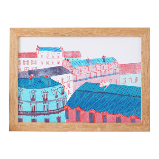 Parisian Paws Print
