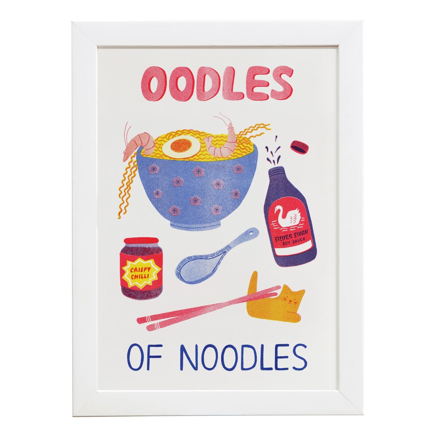 Oodles of Noodles Print