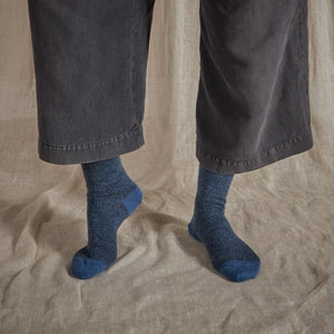 Fine Merino Socks Blue