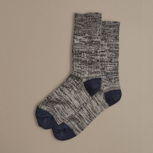 Chunky Wool Boot Socks Grey