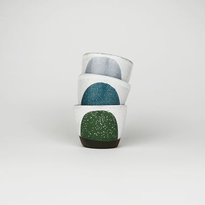 Splash Terracotta Espresso Cup in Black