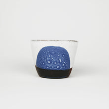 Load image into Gallery viewer, Splash Terracotta Espresso Cup in Cobalt