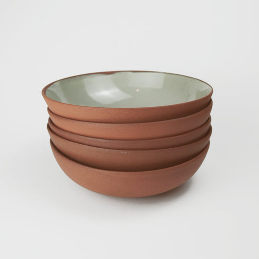 Petal Terracotta Everything Bowl in Olive