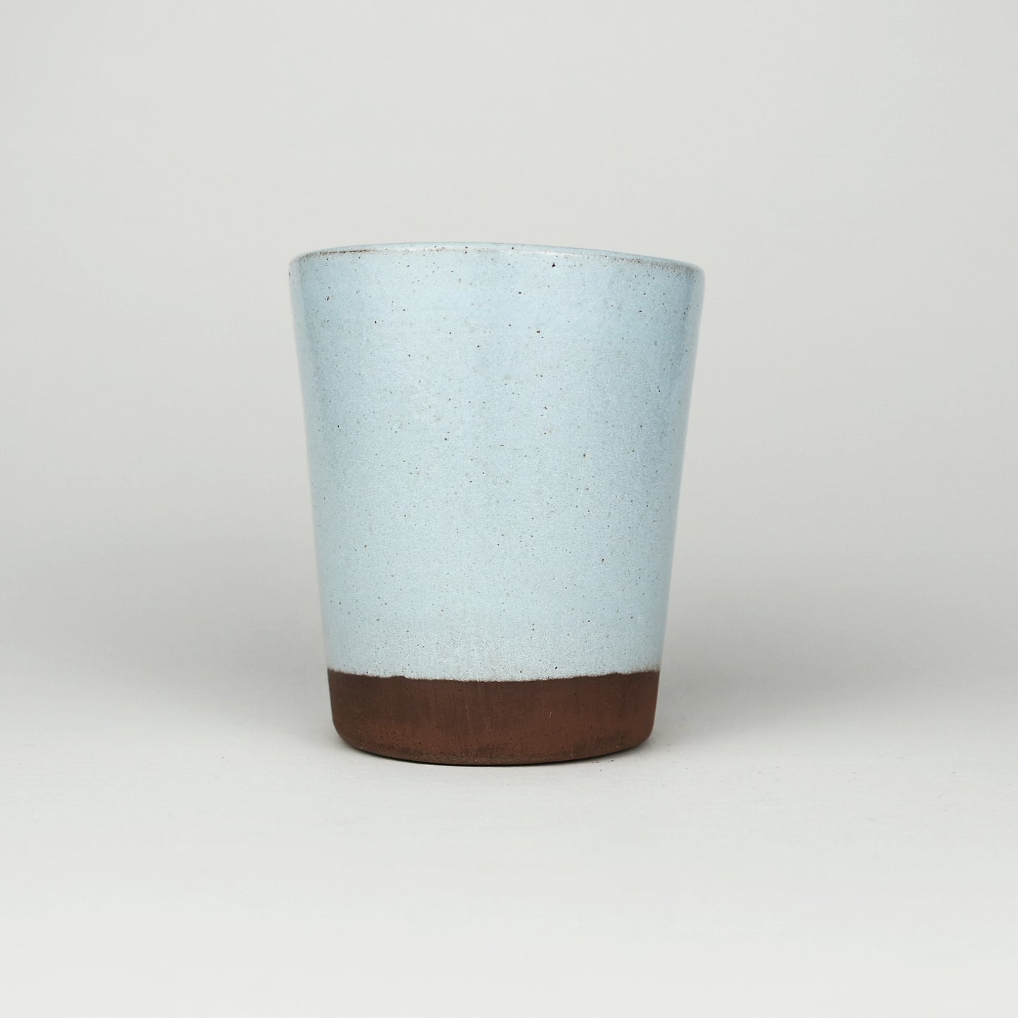 Petal Small Terracotta Tumbler in Aqua