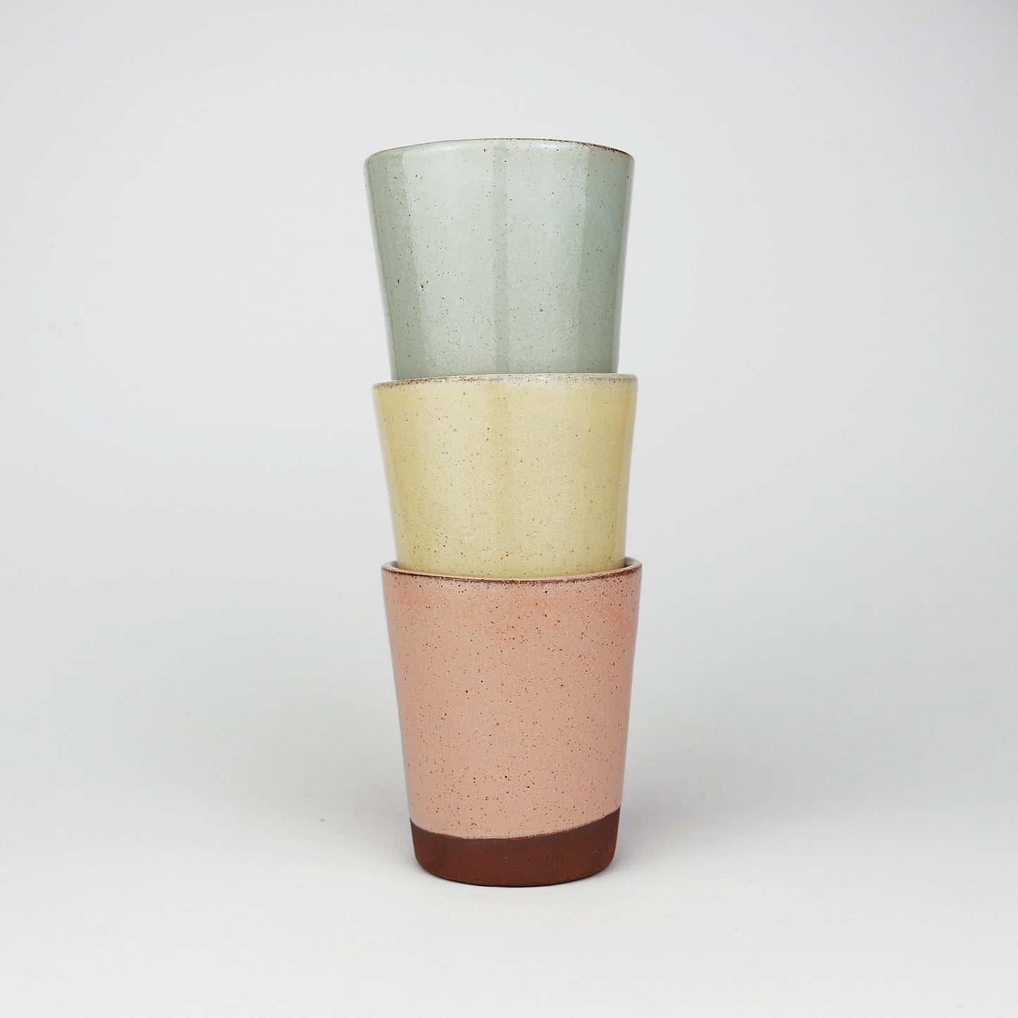Petal Small Terracotta Tumbler in Butter