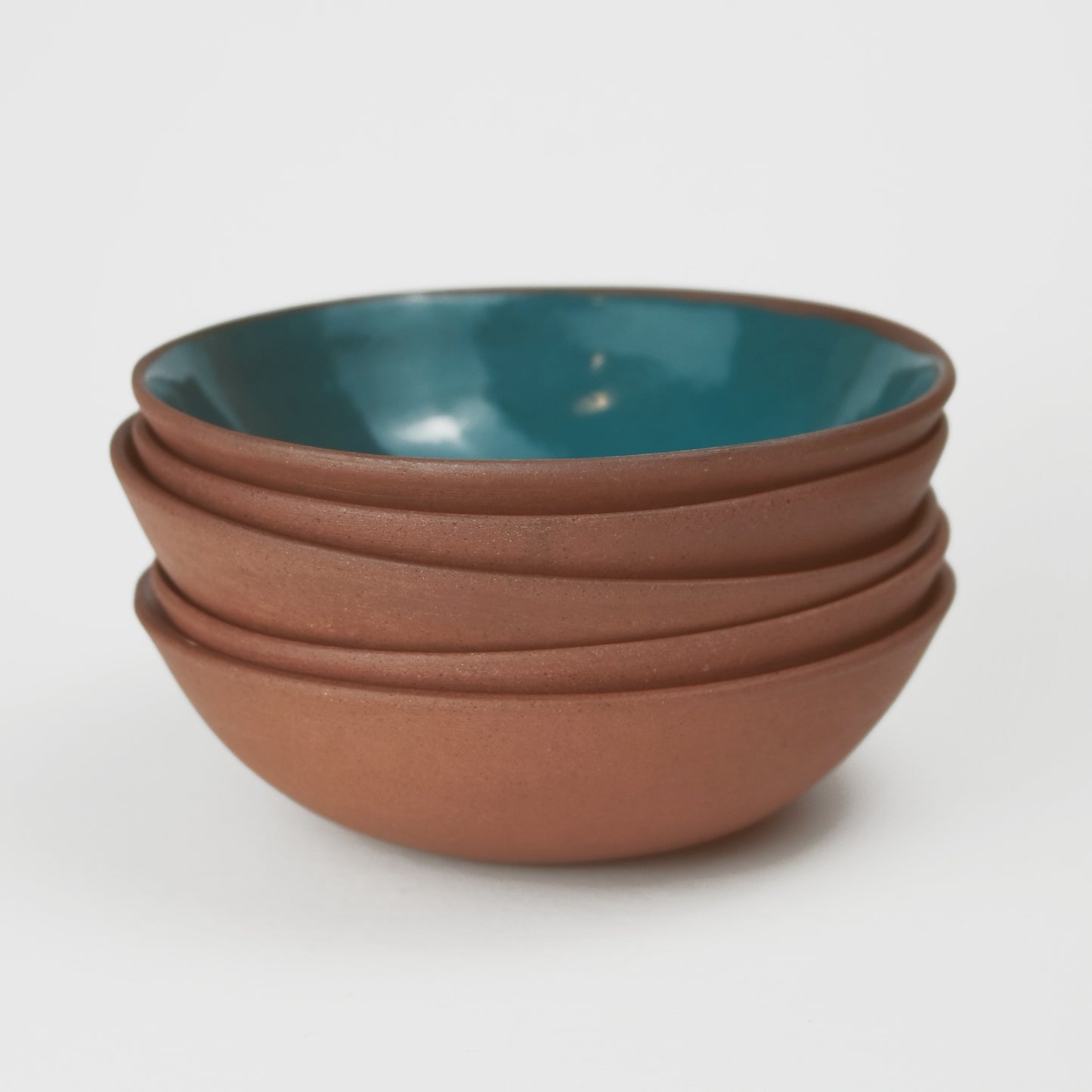 Petal Small Terracotta Bowl in Stone
