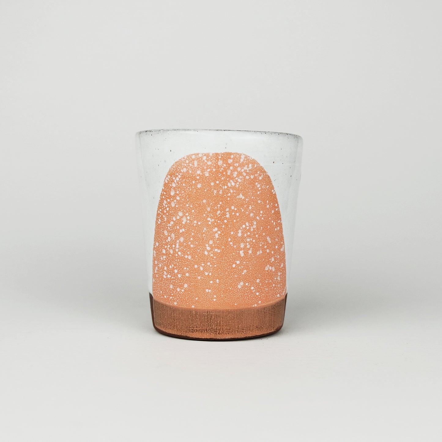 Splash Terracotta Small Tumbler in Orange
