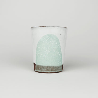 Splash Terracotta Small Tumbler in Celeste