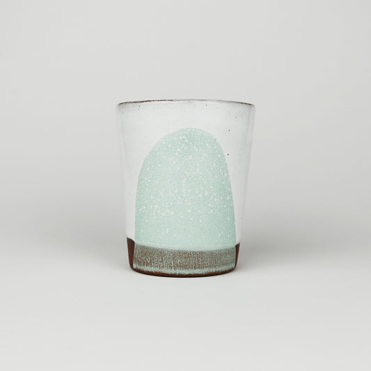 Splash Terracotta Small Tumbler in Celeste