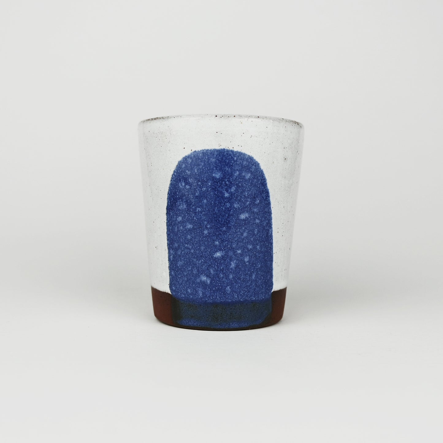 Splash Terracotta Small Tumbler in Cobalt