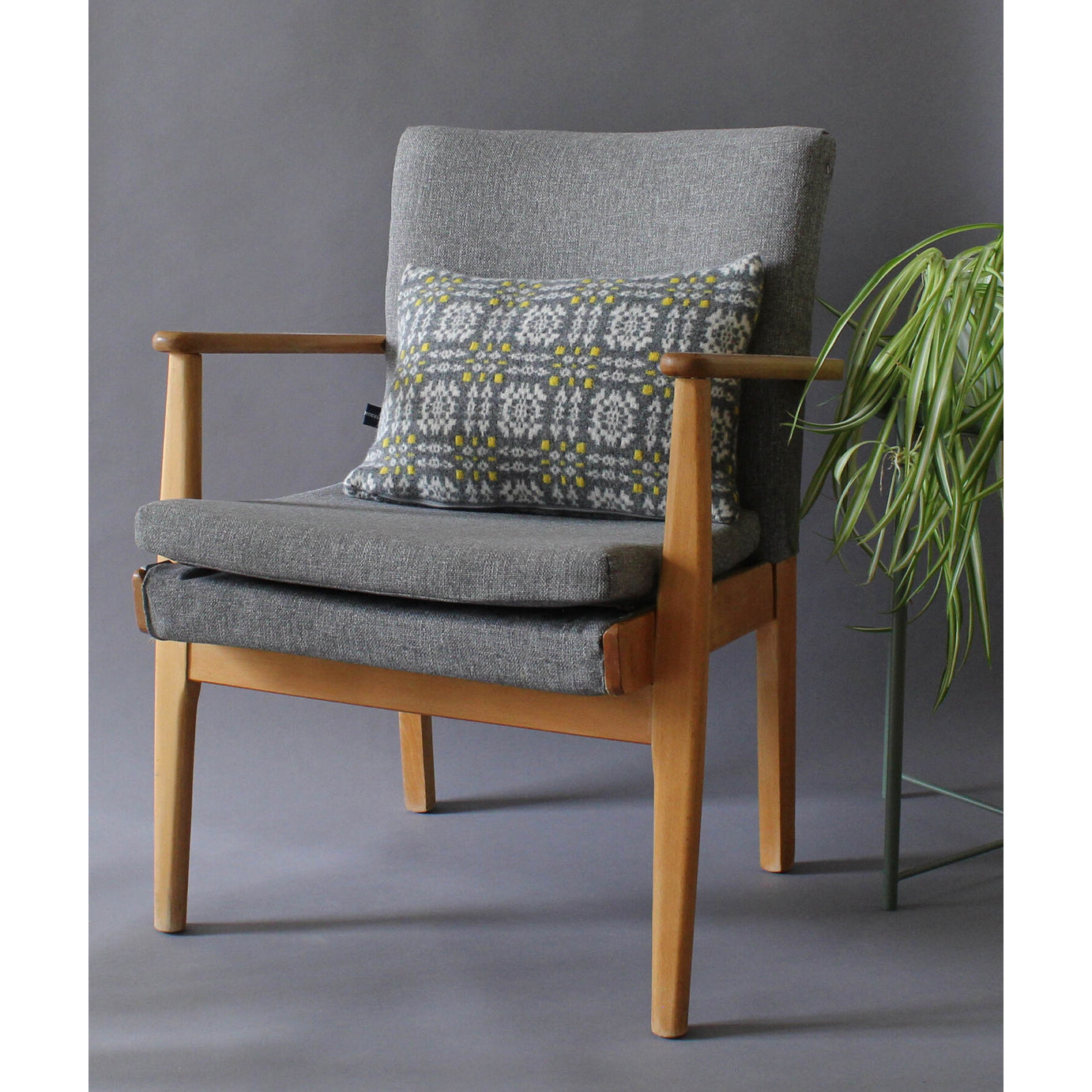 Welsh Check Cushion