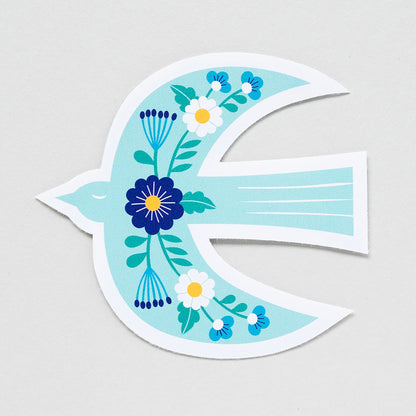 Blue Bird Sticker