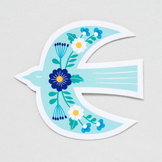 Blue Bird Sticker