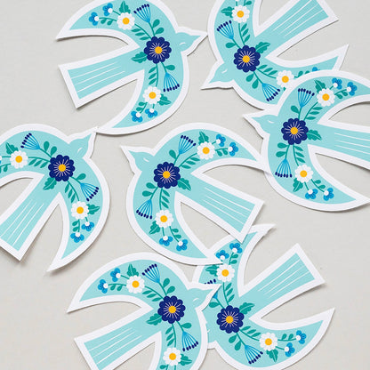 Blue Bird Sticker