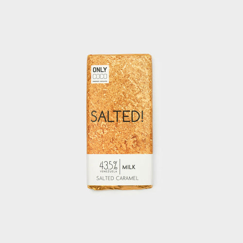 Salted Caramel Milk Chocolate Bar - 43.5% Venezuelan