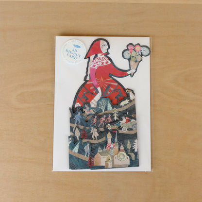 Storyteller Concertina Greeting Card