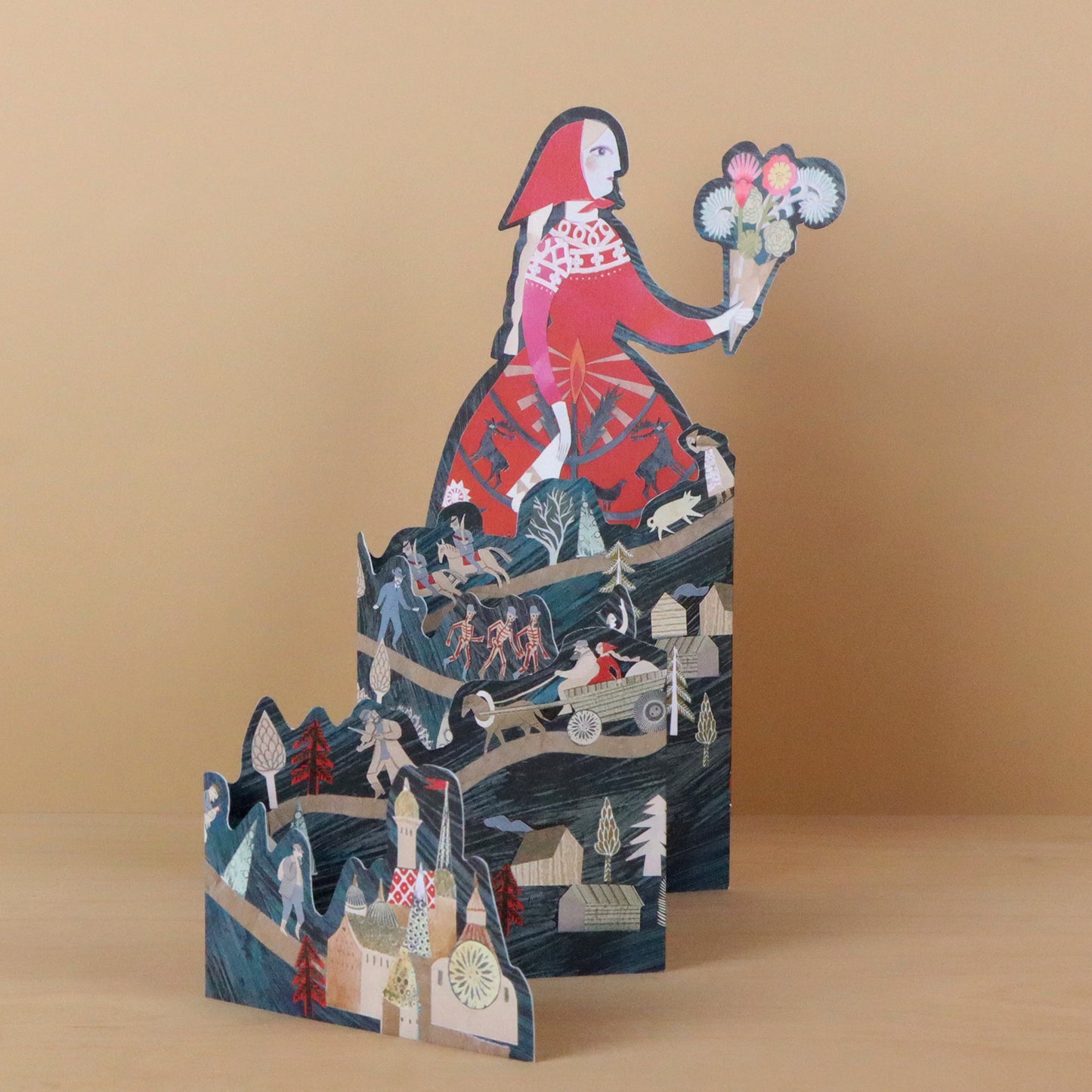 Storyteller Concertina Greeting Card