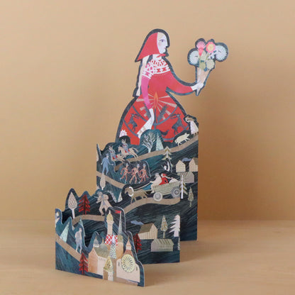 Storyteller Concertina Greeting Card