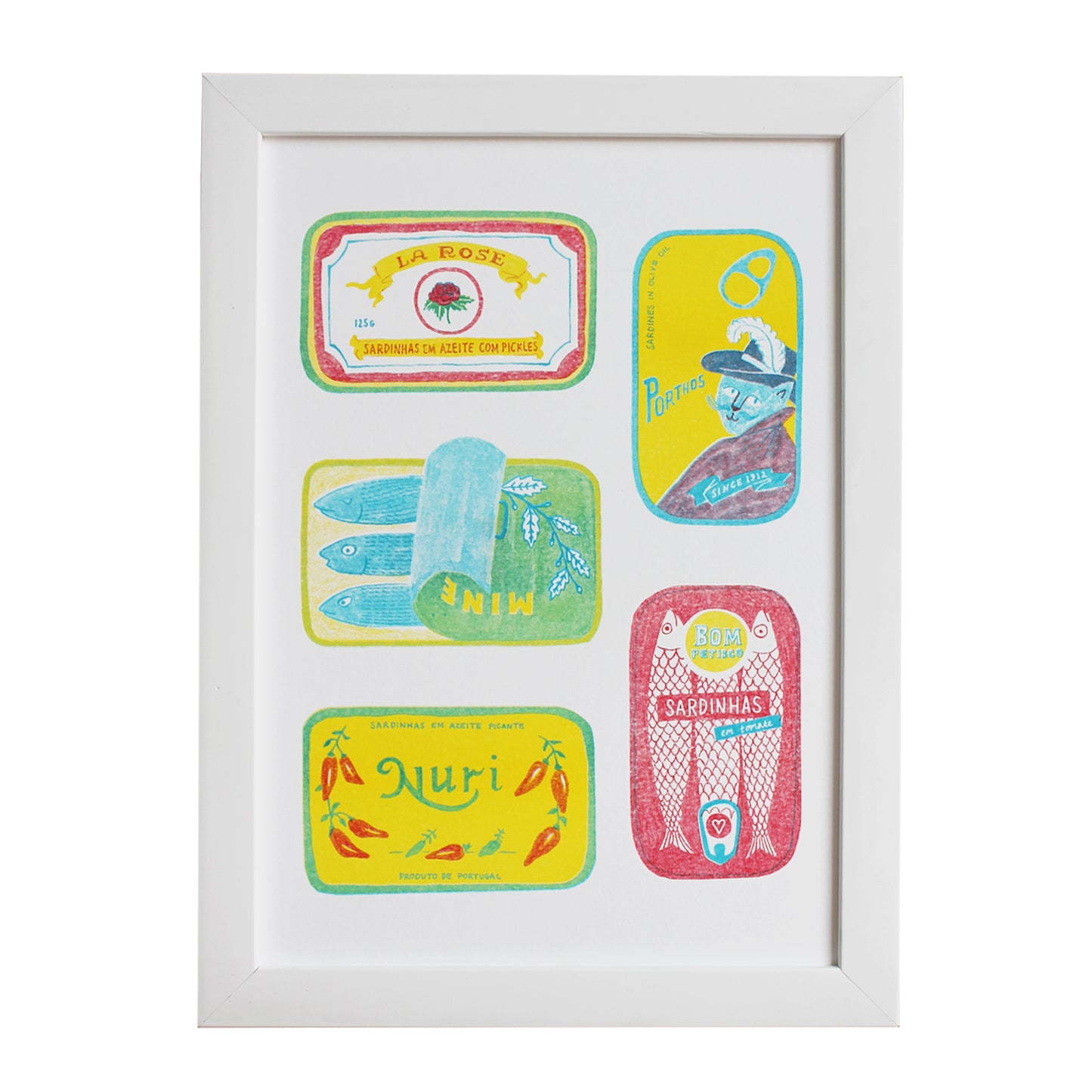 Sardine Tins Print
