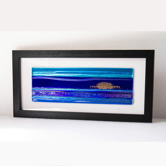 West Pier in Blues and Gold