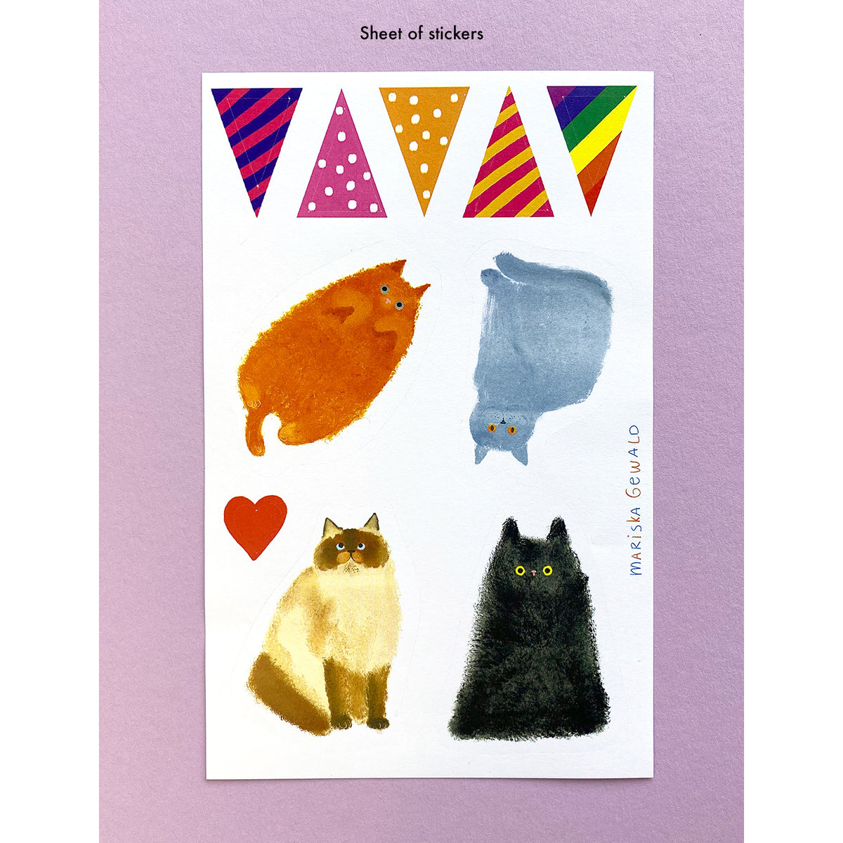 Party Cats Greeting Card Set