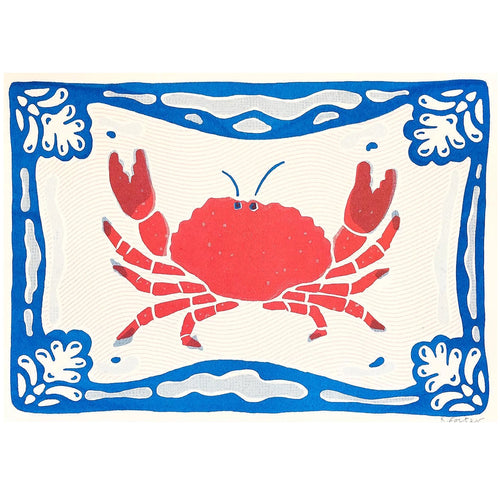 Worthing Crab Print