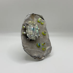 Brooch - Synthesis made by Niamh Wright commissioned by Rachel Larkins