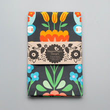 Load image into Gallery viewer, Moth &amp; Floral Tea Towel