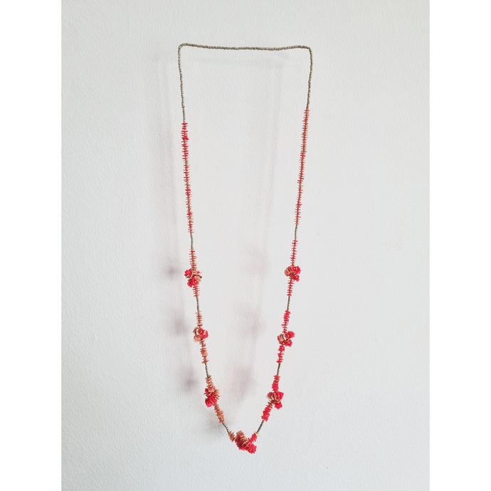 Necklace - Knotted Confetti made by Tanvi Kant commissioned by Faye Hall