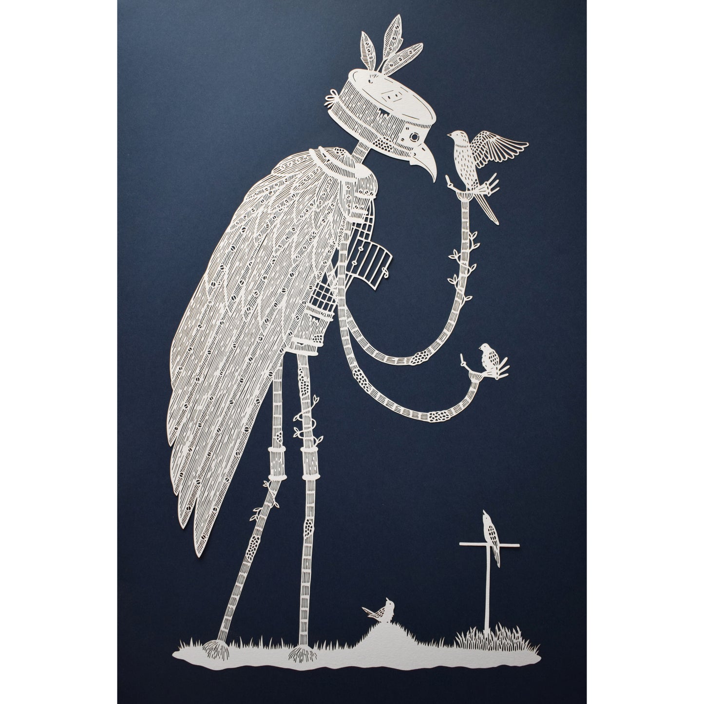 The Ornithologist Laser Cut