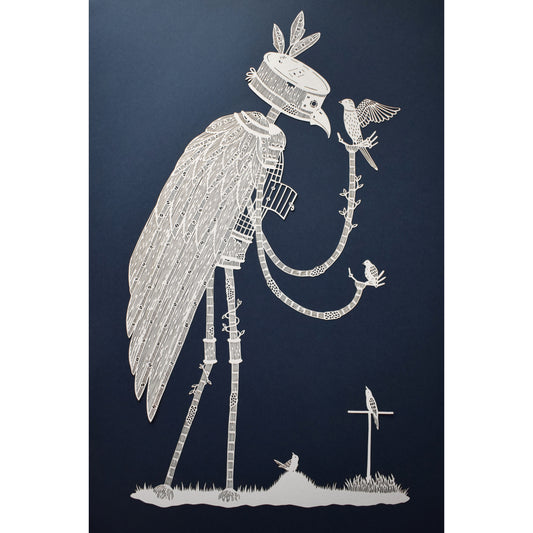The Ornithologist Laser Cut
