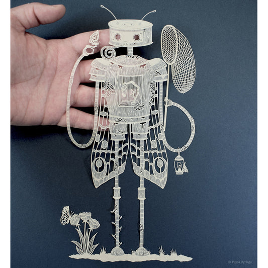 The Lepidopterist Laser Cut