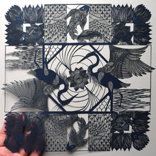 Load image into Gallery viewer, Two Herons Laser Cut