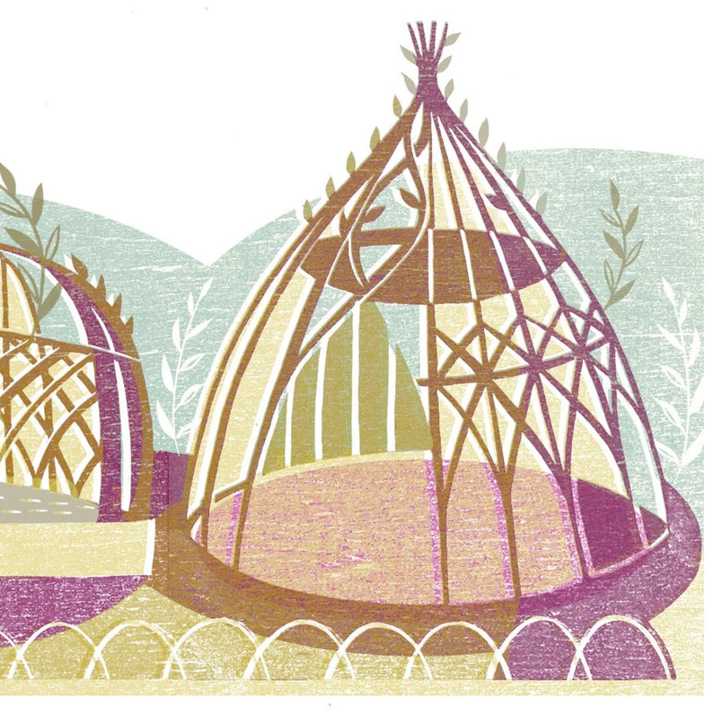 Willow Work Print