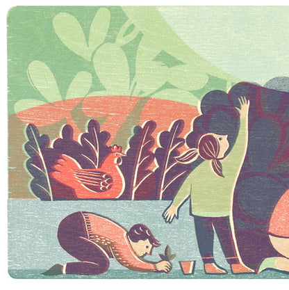Kinder Garden Print