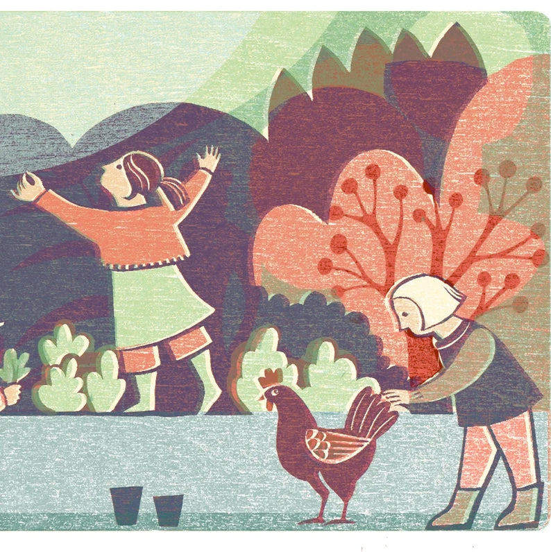 Kinder Garden Print
