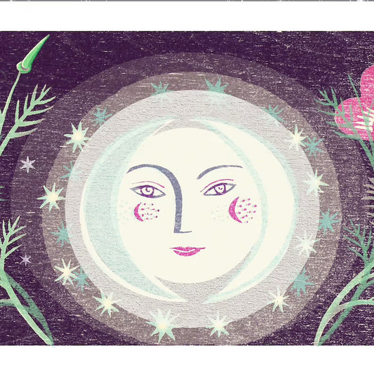 Garden Moon Print