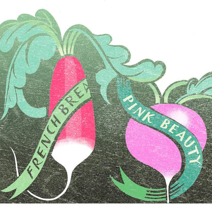 Radishes Print