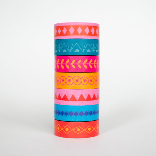 Yellow Spots On Red Washi Tape