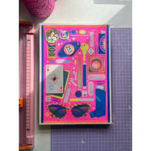 What's In My Bag Print