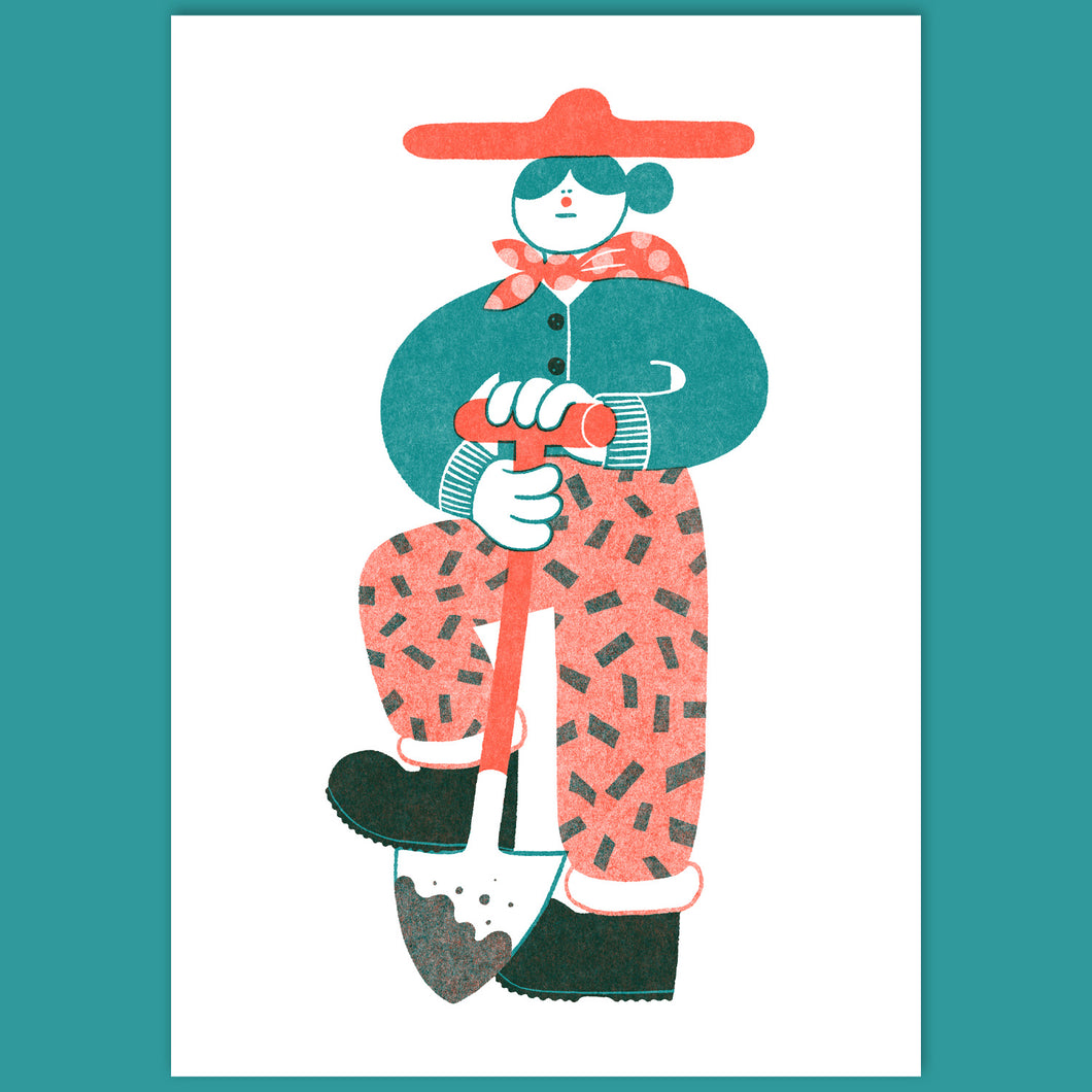 Digging Print