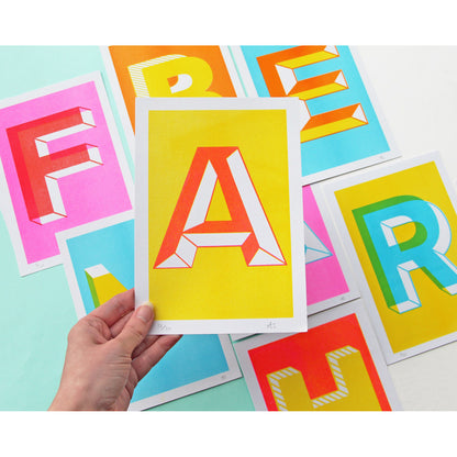 Alphabet Prints