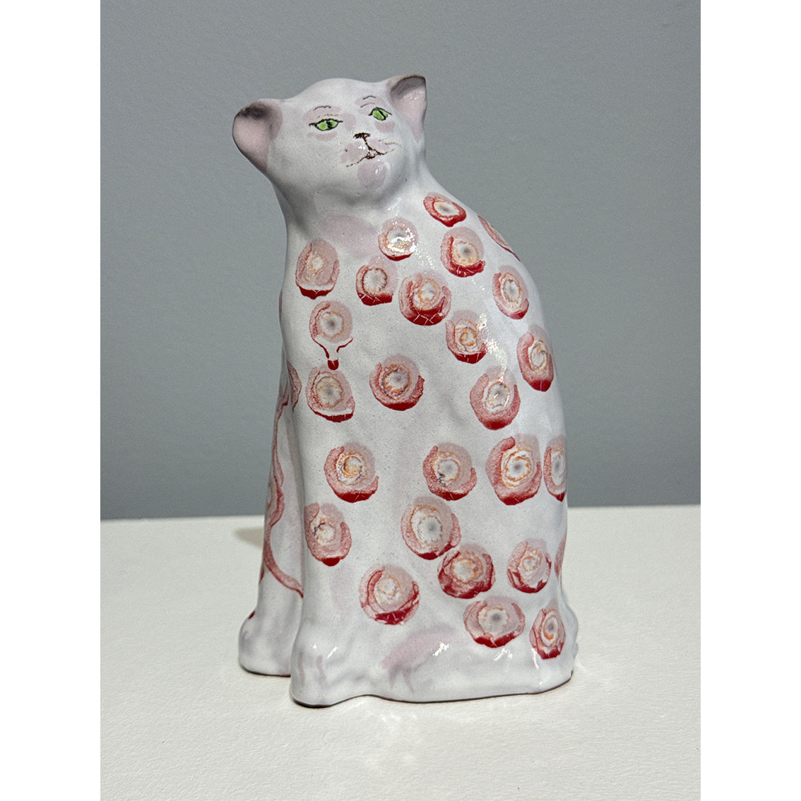 Coral in the Garden (cat with snail)