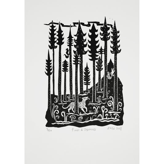 Pines & Squirrels